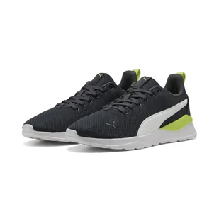 Buty sportowe Anzarun Lite PUMA Strong Gray White Lime Smash Green - Buty trekkingowe damskie - miniaturka - grafika 1