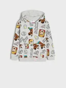 Swetry dla chłopców - Sinsay - Bluza Scooby-Doo - szary - miniaturka - grafika 1