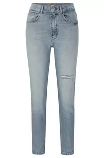 Spodnie damskie - BOSS Damskie spodnie jeansowe C_ELSA, Medium Blue420., 26 - grafika 1