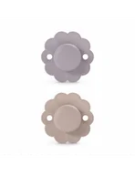 Smoczki uspokajające - Suavinex Smoczek fizjologiczny silikonowy SX Pro Wonder 6-18 m Mist lavender/Pale mauve - miniaturka - grafika 1