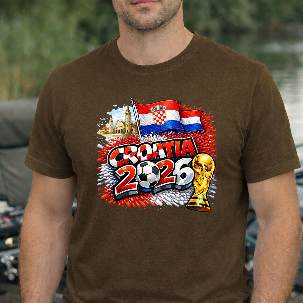 Koszulka WORLD CUP 2026 kolor brązowy rozmiar XL