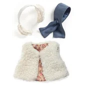 Domki dla lalek - Wełniana kamizelka z akces. LOVELY POMEA DJ07774 - miniaturka - grafika 1