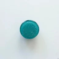 Klamki - Gałka meblowa okrągła Szklana Morski - miniaturka - grafika 1