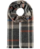 Apaszki i szaliki męskie - Szalik Męski szal Wełniany jedwab pomarańczowy - miniaturka - grafika 1