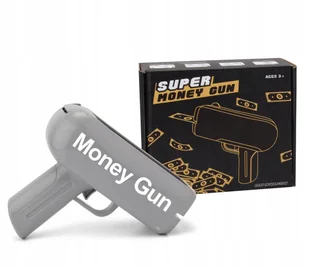 Pistolet Na Banknoty Wyrzutnia Pieniedzy Wraz Z 100 Banknotami - Zabawki i gry sportowe - miniaturka - grafika 1