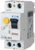 Bezpieczniki elektryczne - Eaton Moeller Wyłącznik różnicowoprądowy PFIM-40/2/003-G/A 40A 30mA A 2pol m_108045 - miniaturka - grafika 1