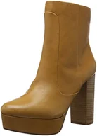 Kozaki damskie - ALDO Damskie kozaki Kobo z krótką cholewką, brązowy - Braun Camel 38-42.5 EU - miniaturka - grafika 1