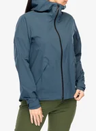 Kurtki damskie - Kurtka z membraną damska Salomon Outerpath Jacket - midnight navy - miniaturka - grafika 1