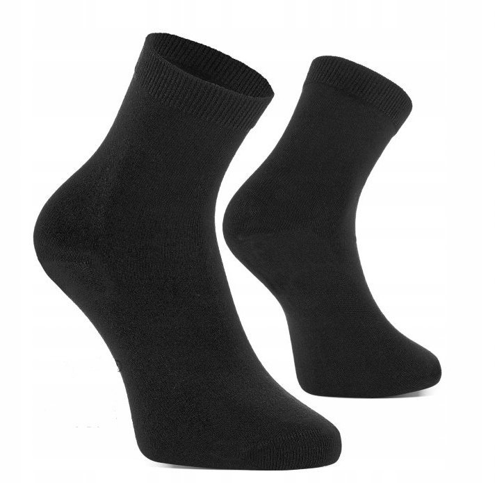 VM FOOTWEAR Skarpety bawełniane, rozm. 43-46, 3 pary, czarne