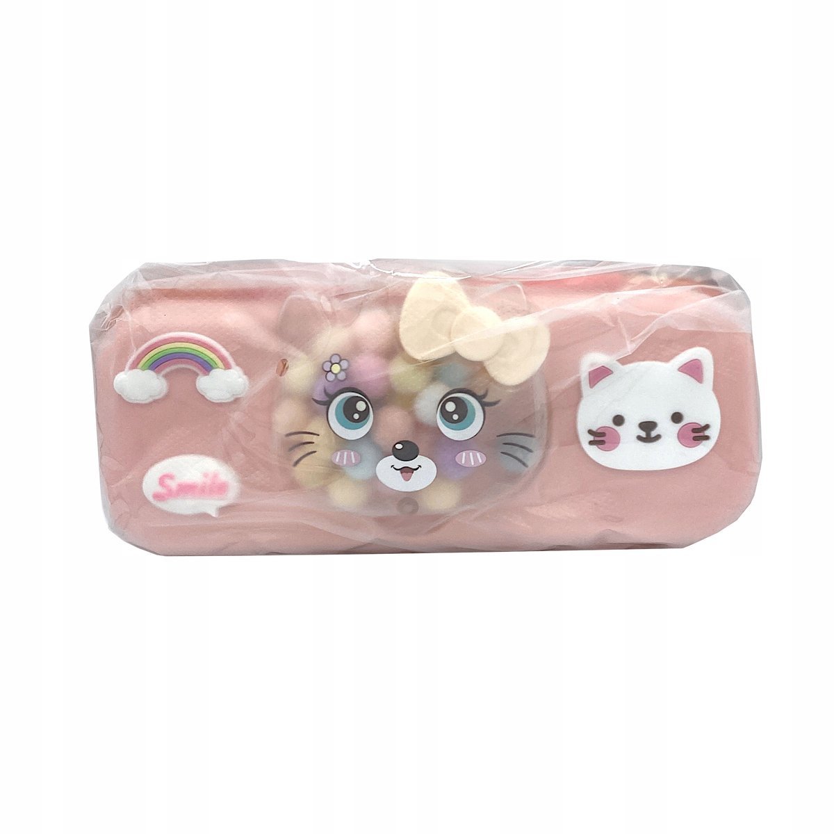 Astra Eva 3D Kitty Pink Piórnik szkolny piankowy