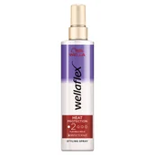 Kosmetyki do stylizacji włosów - Wellaflex Heat Protection - Lotion do włosów 150 ml 150 ml - miniaturka - grafika 1
