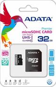 Czytniki kart pamięci - ADATA microSD Premier 32GB UHS-1/class10 + adapter - miniaturka - grafika 1