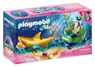 Playmobil Magic Król morza z rekinem 70097 - Klocki - miniaturka - grafika 1