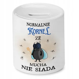 Skarbonka Dla Kornela na Urodziny na Prezent z Nadrukiem ze Zdjęciem - Skarbonki - miniaturka - grafika 1