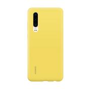 Etui i futerały do telefonów - Huawei Huawei Silicone Case do Huawei P30 żółty (51992852) - miniaturka - grafika 1