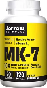 JARROW FORMULAS JARROW FORMULAS MK-7 120caps - Witaminy i minerały - miniaturka - grafika 1