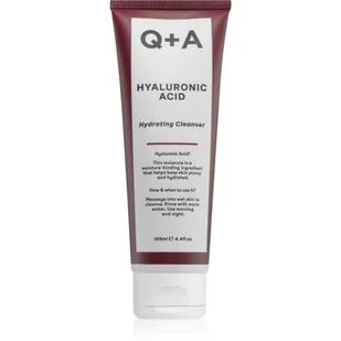 Q+A Q+A Hyaluronic Acid Hydrating Cleanser żel oczyszczający 125 ml dla kobiet - Żele do mycia twarzy - miniaturka - grafika 1