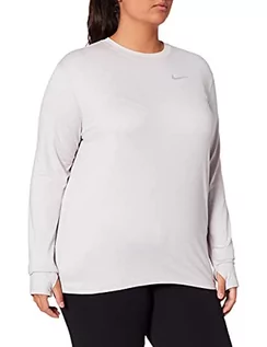 Bluzy damskie - Nike Bluza damska Df Element Silver Lilac/Venice/Htr/Reflec S CU3277 - grafika 1