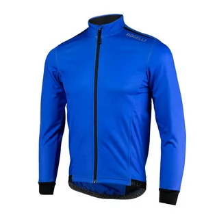 Kurtki rowerowe - Softshellowa kurtka z oddychającym tylnym panelem PESARO 2.0, niebieska - grafika 1