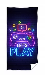 RĘCZNIK bawełniany gracz GAMER gamingowy 70x140 cm - Okrycia kąpielowe dla dzieci - miniaturka - grafika 1