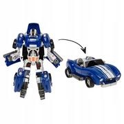 Roboty dla dzieci - SMIKI Samochód Robot Transformujący Niebieski - miniaturka - grafika 1