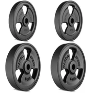 Obciążenia - Marbo Sport Zestaw obciążeń gumowanych 30 kg / 2 x 10 kg + 2 x 5 kg MW-2x10KG_2x5KG-KIER_G - Marbo Sport MW-2x10KG_2x5KG-KIER_G - miniaturka - grafika 1