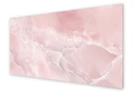 Dekoracje domu - Panel kuchenny HOMEPRINT Różowa tekstura marmuru 120x60 cm - miniaturka - grafika 1
