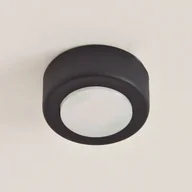 Lampy sufitowe - Reflektor sufitowy SPOT 53, czarny, Ø 11,5 cm, metal, GX53 53 HELAM, możliwość ściemniania, czarny, salon / jadalnia, metal - miniaturka - grafika 1