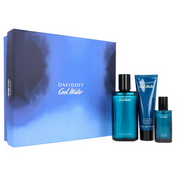 Zestawy perfum męskich - Davidoff Cool Water Edt 75ml + SG 50ml + Edt 15ml - miniaturka - grafika 1