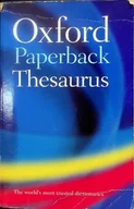 Książki do nauki języka angielskiego - Oxford Paperback Thesaurus - miniaturka - grafika 1