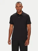 Koszulki męskie - Calvin Klein Polo Supima LV04LB276G Czarny Regular Fit - miniaturka - grafika 1