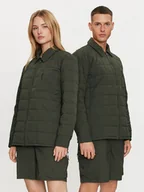 Koszule męskie - Rains Koszula Giron Liner Overshirt T1 19420 Zielony Regular Fit - miniaturka - grafika 1