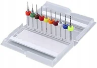 Wiertła - MINI WIERTŁA PCB KOMPLET 0,3-1,2mm 10szt WIERTEŁ - miniaturka - grafika 1