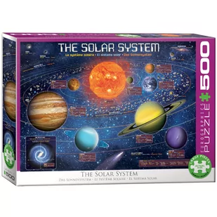 Eurographics puzzle Ilustrowany Układ Słoneczny 6500-5369 - Puzzle - miniaturka - grafika 1
