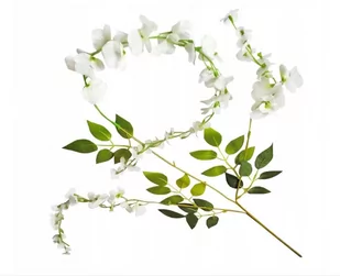 GLICYNIA WISTERIA GIRLANDA ZWISY KWIATOWE Z GLICYNI WISTERII SZTUCZNE KWIATY NA TARAS DEKORACJE - Sztuczne kwiaty - miniaturka - grafika 1