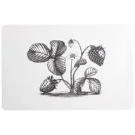 Obrusy i serwetki - Podkładka FRAISE 43,5 x 28cm biało-czarny - miniaturka - grafika 1