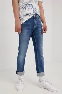 Spodnie męskie - Tommy Jeans jeansy męskie - grafika 1