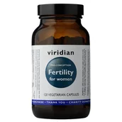 Układ moczowy i płciowy - VIRIDIAN Viridian Fertility for women Płodność dla kobiet x 120 kaps - miniaturka - grafika 1