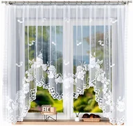 Firany - PENELOPE Firana żakardowa rozm. 300x160cm (gotowa) z podcięciem - miniaturka - grafika 1