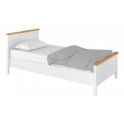 Łóżka - Skandynawskie łóżko z materacem - STORY SO-08 - miniaturka - grafika 1