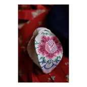 Ozdoby do włosów - Opaska cottage z haftem - miniaturka - grafika 1