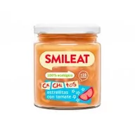 Dania dla dzieci - Smileat Słoiczek z ekologicznymi małymi kawałkami makaronu z pomidorami po 10 miesiącu 230 g Bio - miniaturka - grafika 1