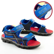 Buty dla chłopców - Sandały chłopięce Regatta Kota Drift granatowe sportowe lekkie-31 - REGATTA - miniaturka - grafika 1
