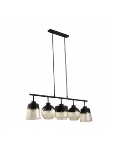 TK Lighting Zwis sufitowy nowoczesny 5pł AMBER 2382 TKL2382 - Lampy sufitowe - miniaturka - grafika 1