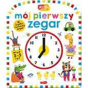 Książki edukacyjne - Mój pierwszy zegar. Akademia mądrego dziecka - miniaturka - grafika 1