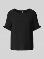 Koszulki i topy damskie - T-shirt z fakturowanym wzorem model ‘ARIANNA’ - miniaturka - grafika 1