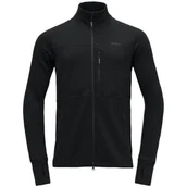 Bluzy sportowe męskie - Męska bluza Devold Thermo Wool Jkt Man Rozmiar: XL / Kolor: czarny - miniaturka - grafika 1