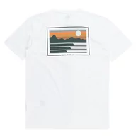 Koszulki męskie - Quiksilver T-shirt męski biały L - miniaturka - grafika 1