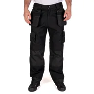 Spodnie męskie - Lee Cooper spodnie męskie Cargo Trouser, czarne/czarne, W42/L29 - miniaturka - grafika 1