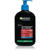 Żele do mycia twarzy - GARNIER PURE ACTIVE OCZYSZCZAJĄCY ŻEL Z WĘGLEM PRZECIW ZASKÓRNIKOM 250ML - miniaturka - grafika 1